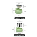 Tigela para animais de estimação em aço inoxidável