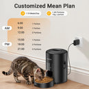 ROJECO Automatic Pet Feeder 2L Smart Cat Food Kibble Dispenser Wi-Fi App Remote Control Auto Dog Feeder For Cat Pet Accessories
