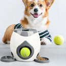 Brinquedo interativo dispensador de petiscos para cães, não elétrico, sem bateria, quebra-cabeça para pets, para estimulação mental e hábitos alimentares saudáveis.