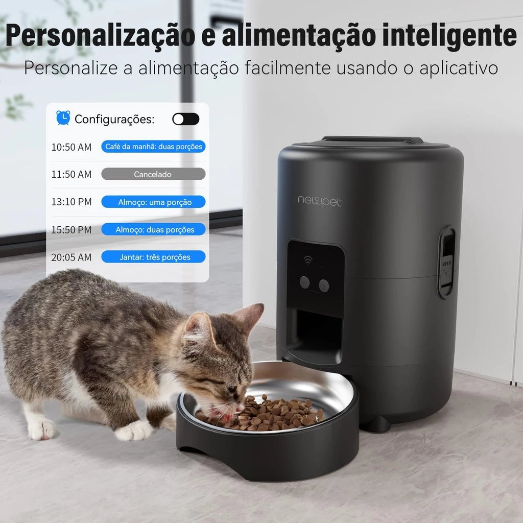 MealTime Pro – Alimentador Programável Pet [ROTINA SEM PREOCUPAÇÃO]